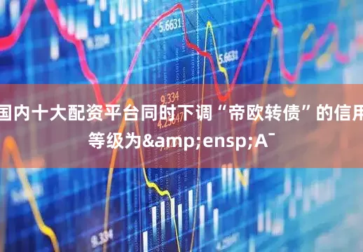 国内十大配资平台同时下调“帝欧转债”的信用等级为&ensp;Aˉ