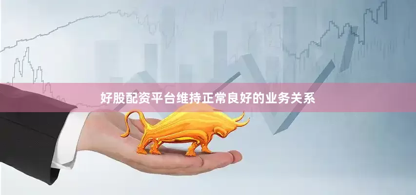 好股配资平台维持正常良好的业务关系